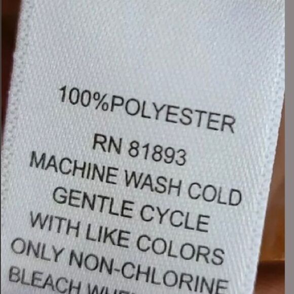 💥H by Halston short sleeve layered multicolor top size : 8 - Picture 5 of 9